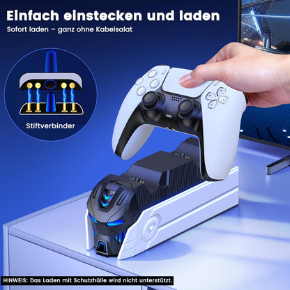 Premium Hero Dual-Ladestation für PS5