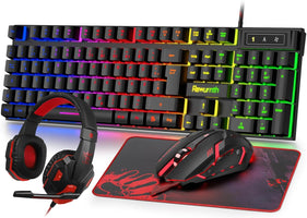 Ultimatives 4-in-1 RGB Gaming Komplett-Set