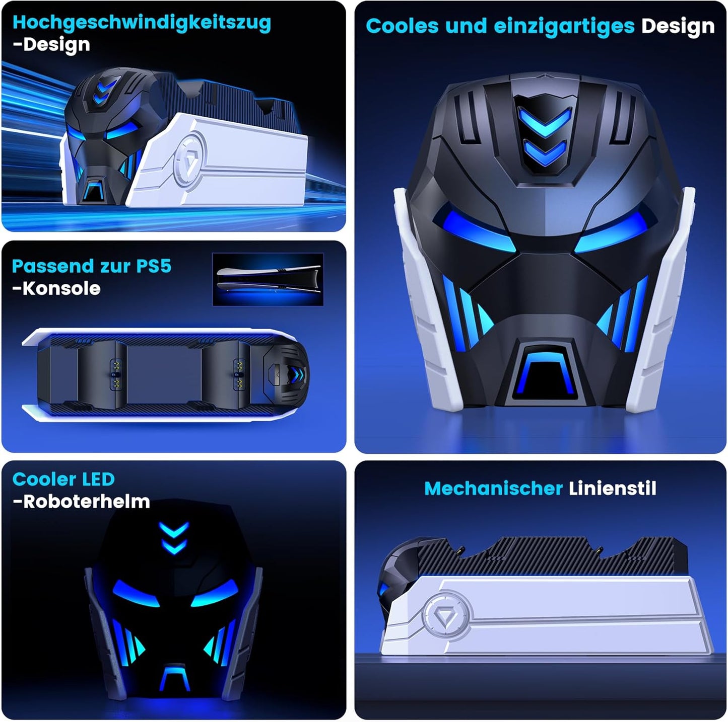 Premium Hero Dual-Ladestation für PS5