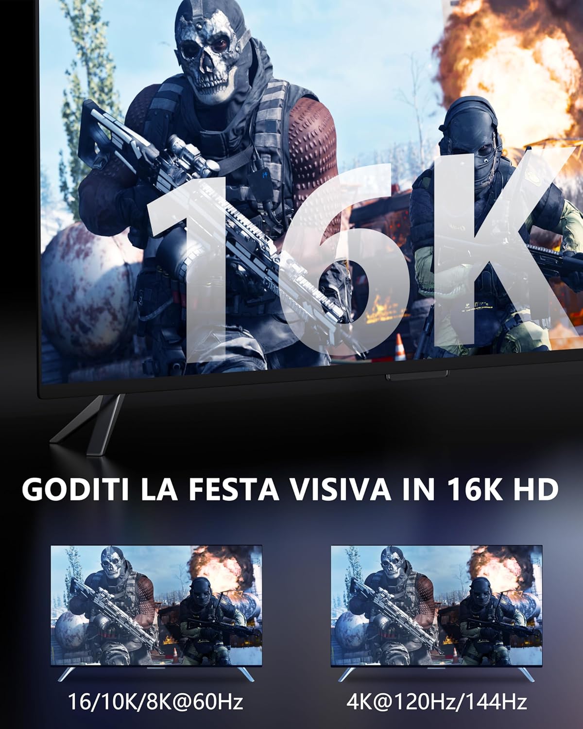 16K Ultra High Speed Kabel