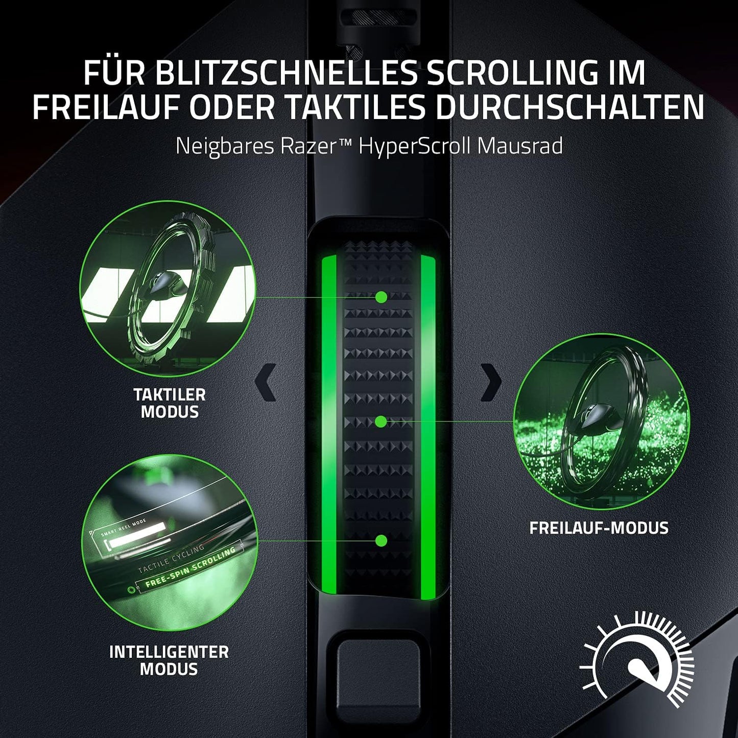 Anpassbare Präzisions-Gaming-Maus für totale Kontrolle