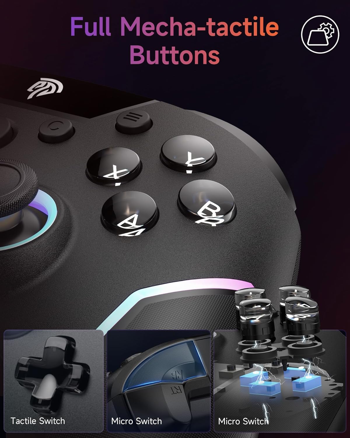 Elite Hall Effect Wireless Gaming Controller