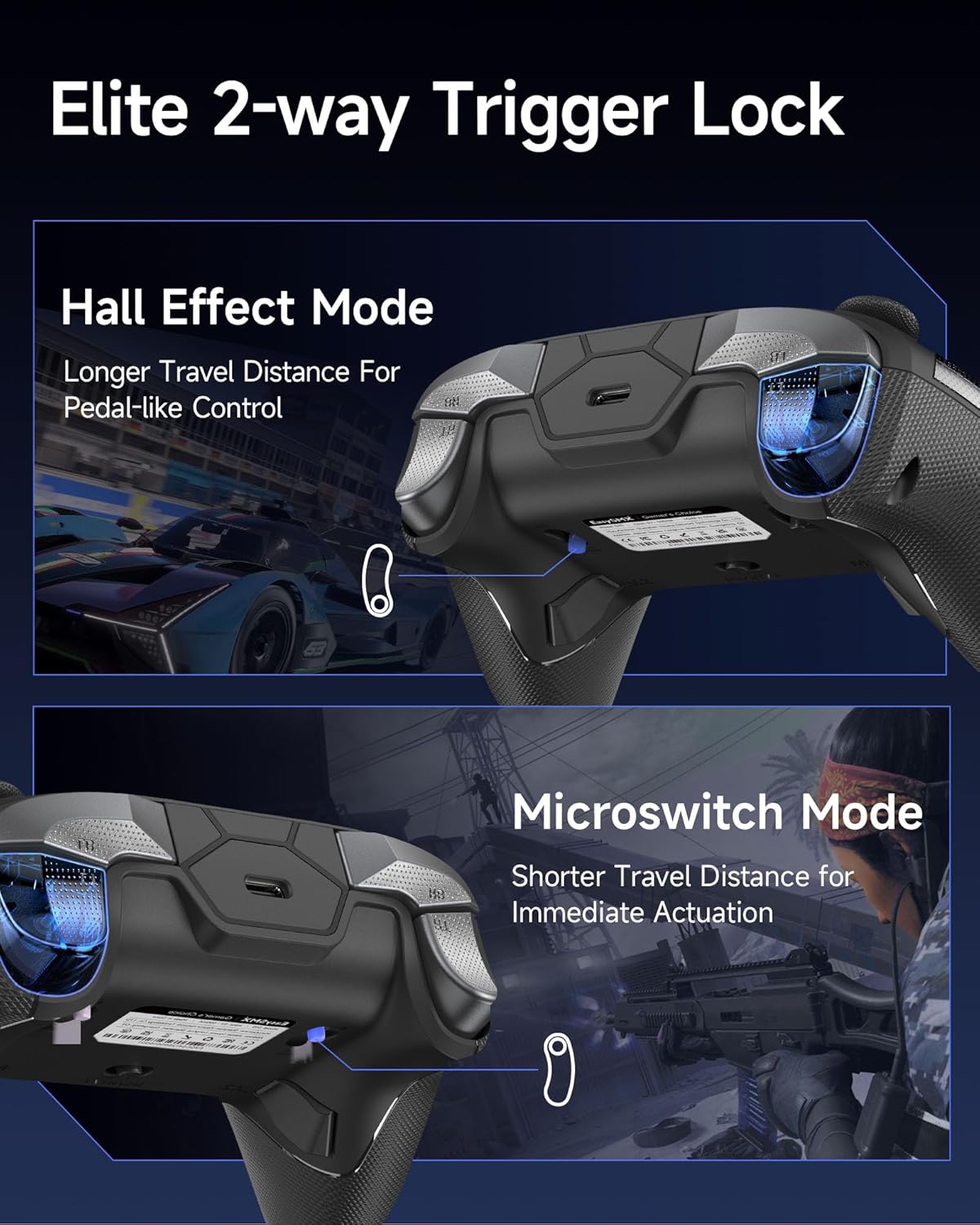 Anti-Drift Pro Controller mit Ladestation