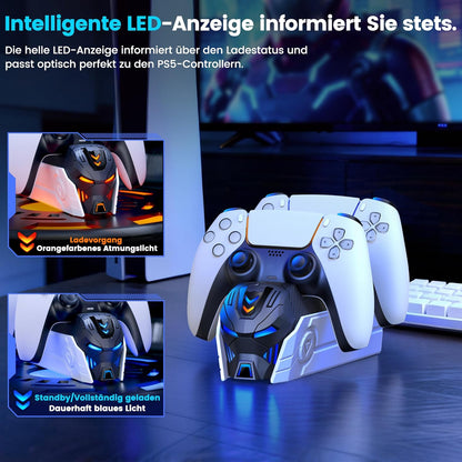 Premium Hero Dual-Ladestation für PS5