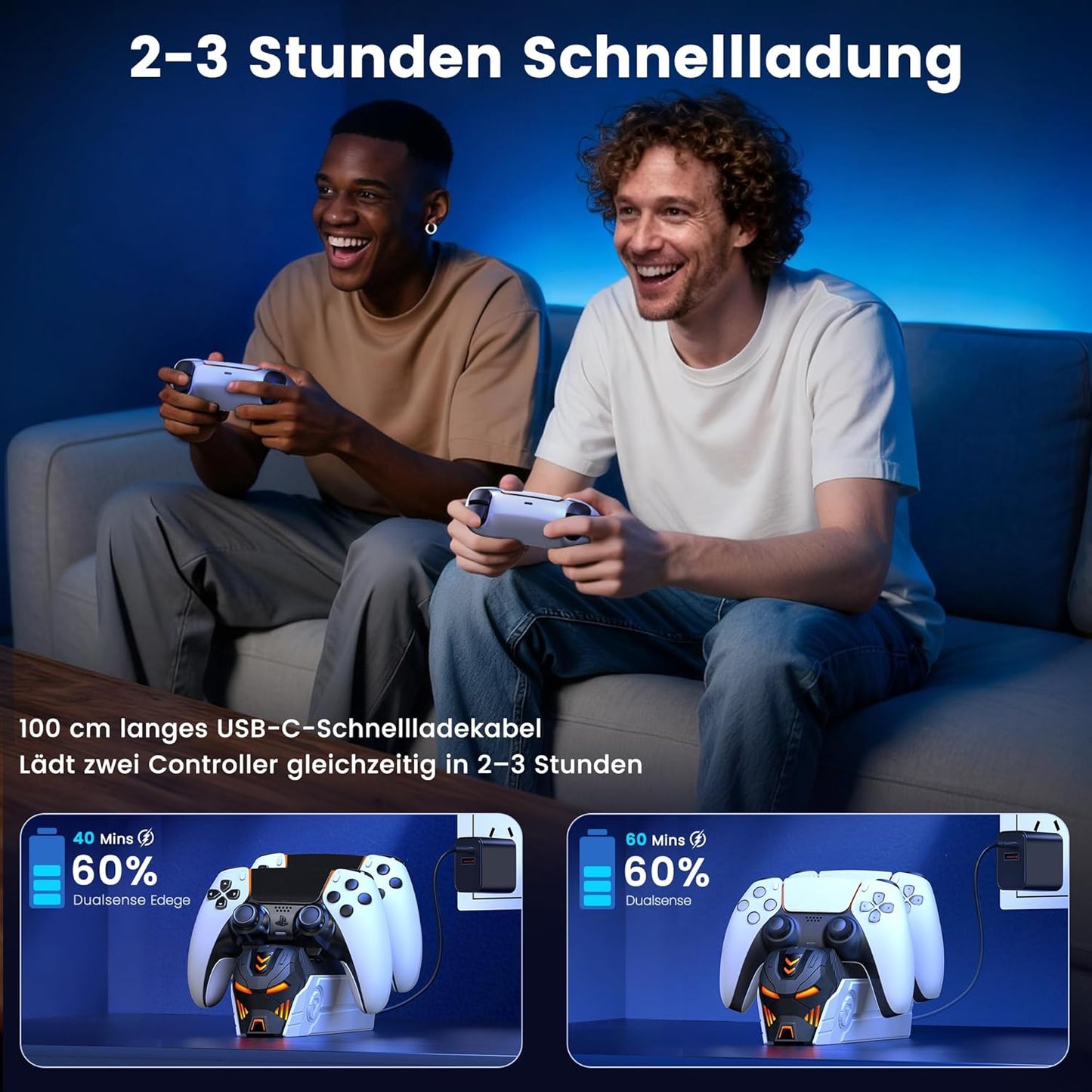 Premium Hero Dual-Ladestation für PS5