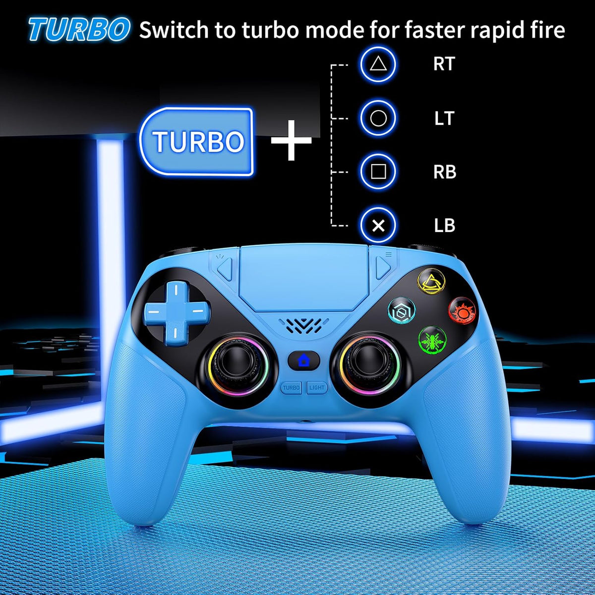 Drift-Free Pro Wireless Gaming Controller
