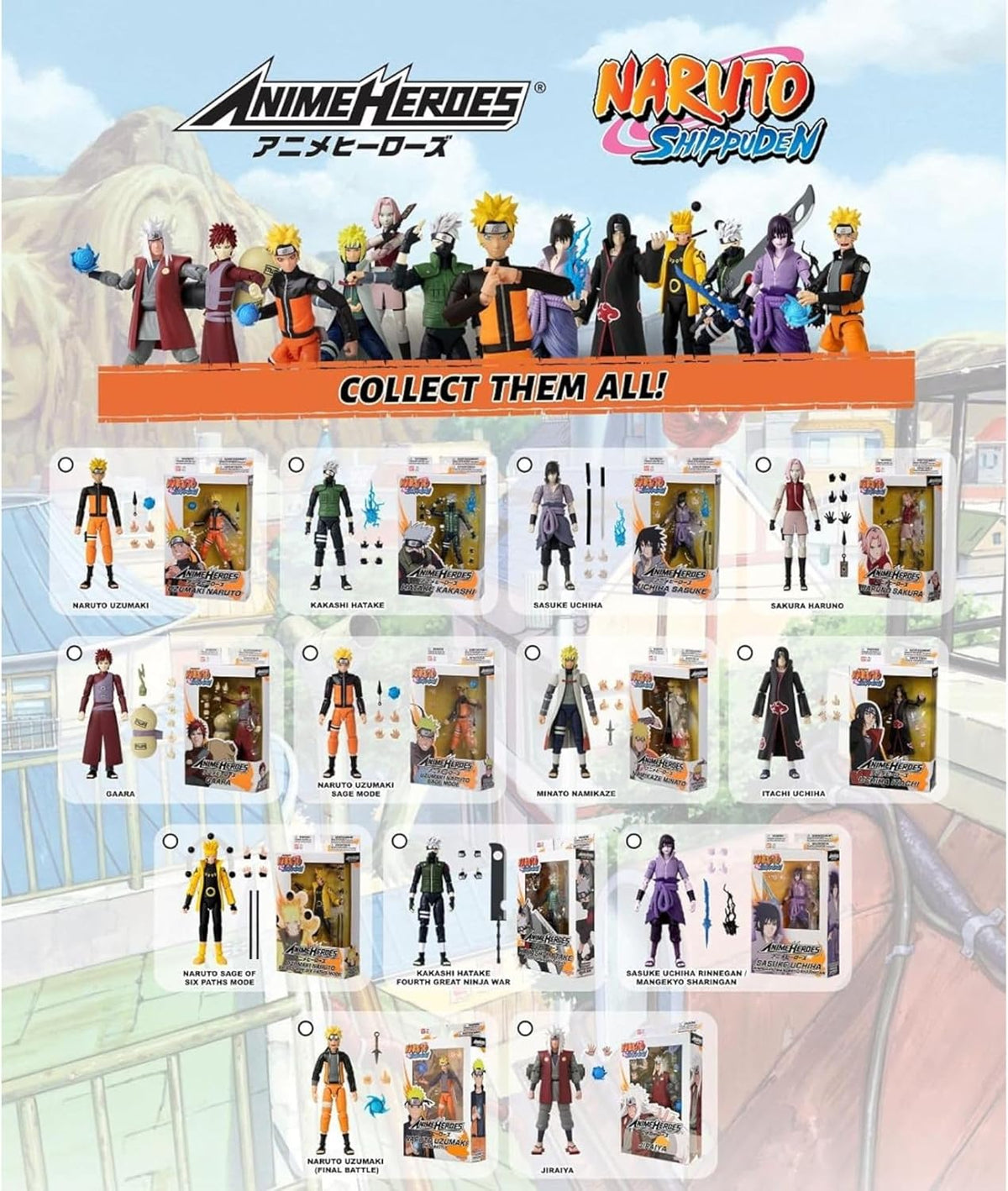Naruto Uzumaki Articulated Collector Figure