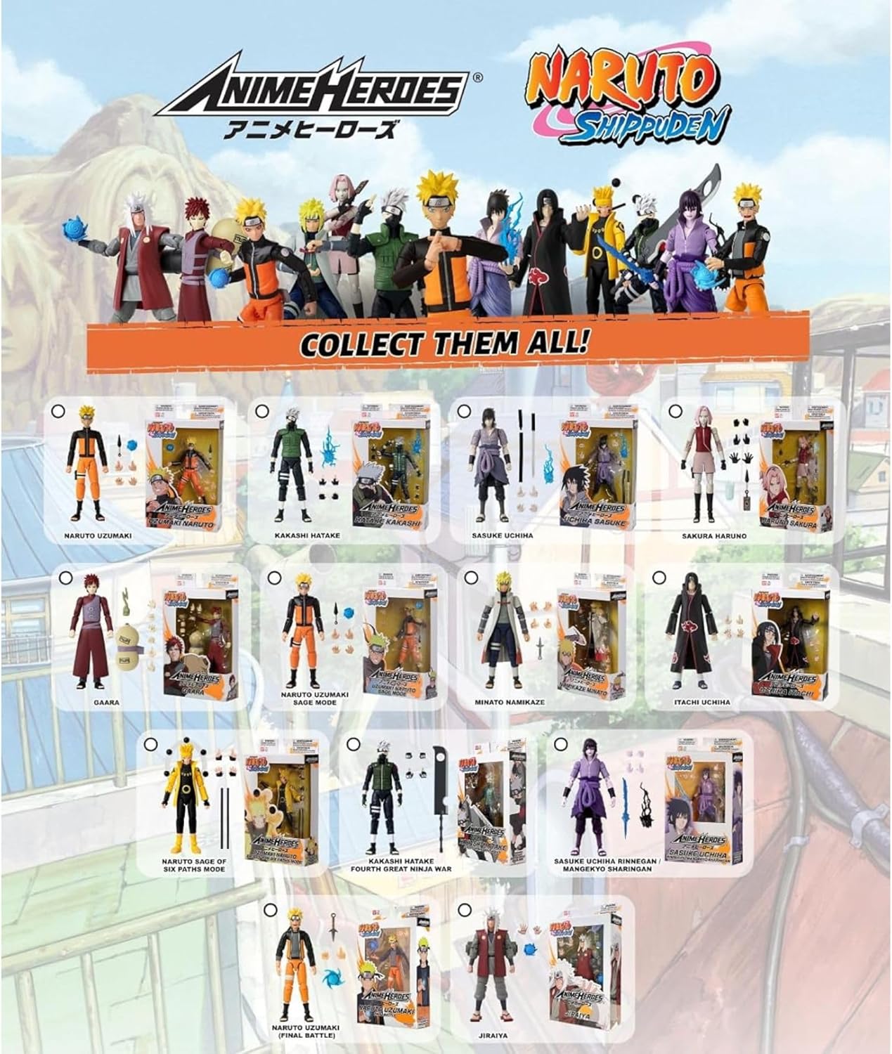 Naruto Uzumaki Articulated Collector Figure
