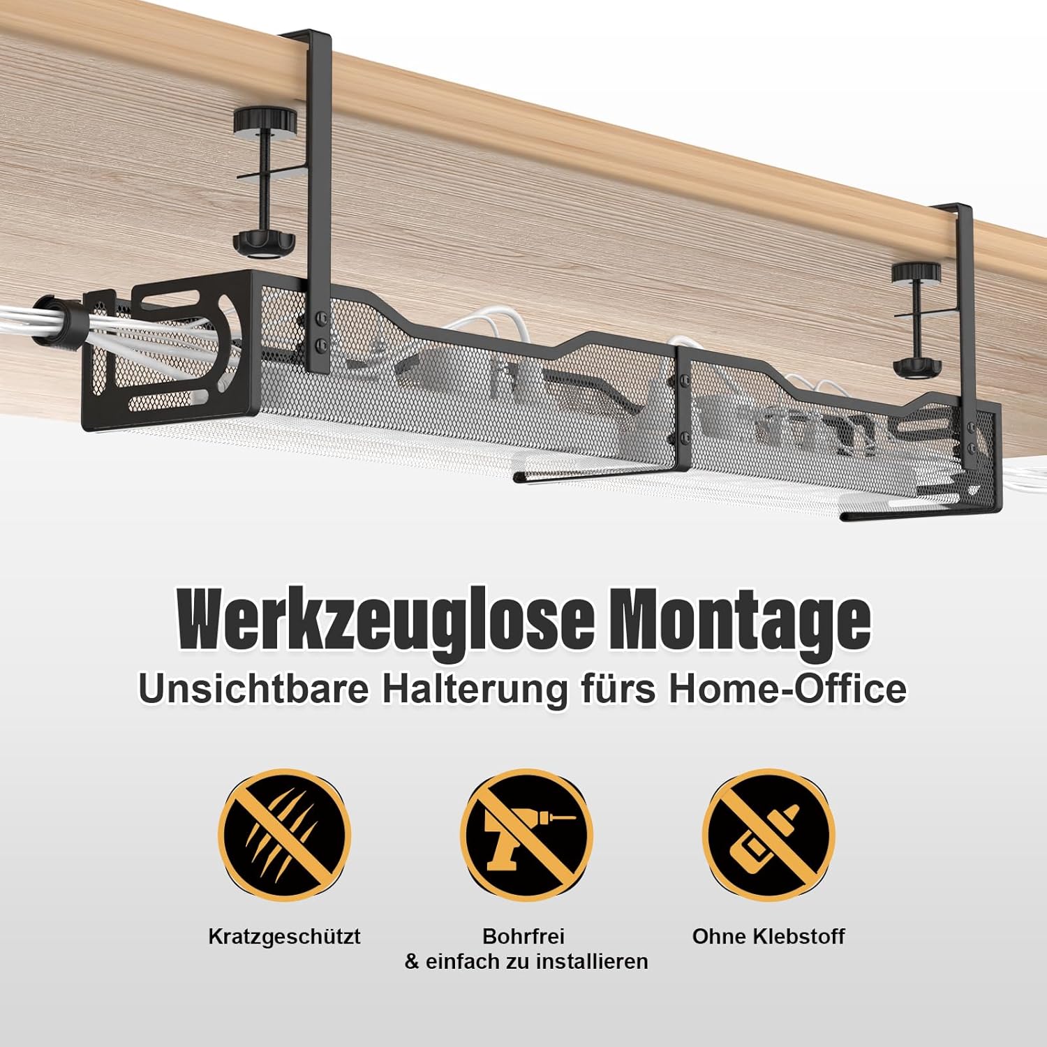 Professional Cable Management System without Drilling