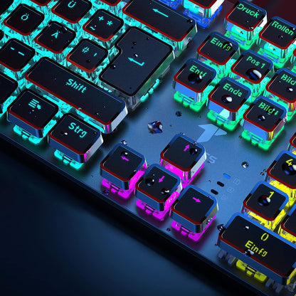 Mechanische Profi-Gaming-Tastatur mit ergonomischem Komfort
