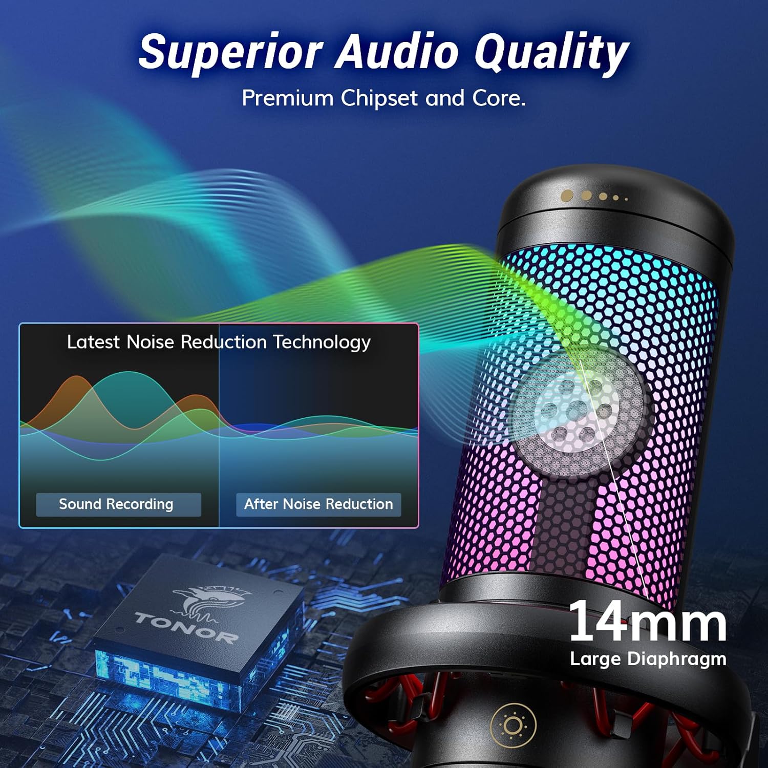 Professional Streaming Microphone Complete System