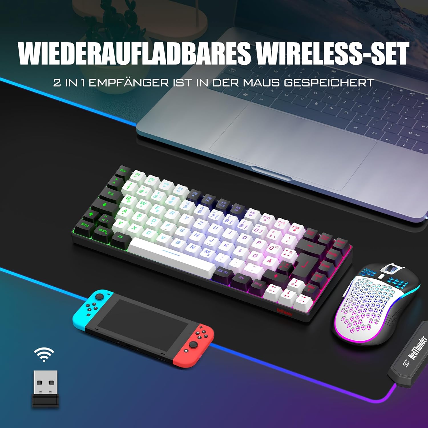 Professional Wireless 75% Gaming Set