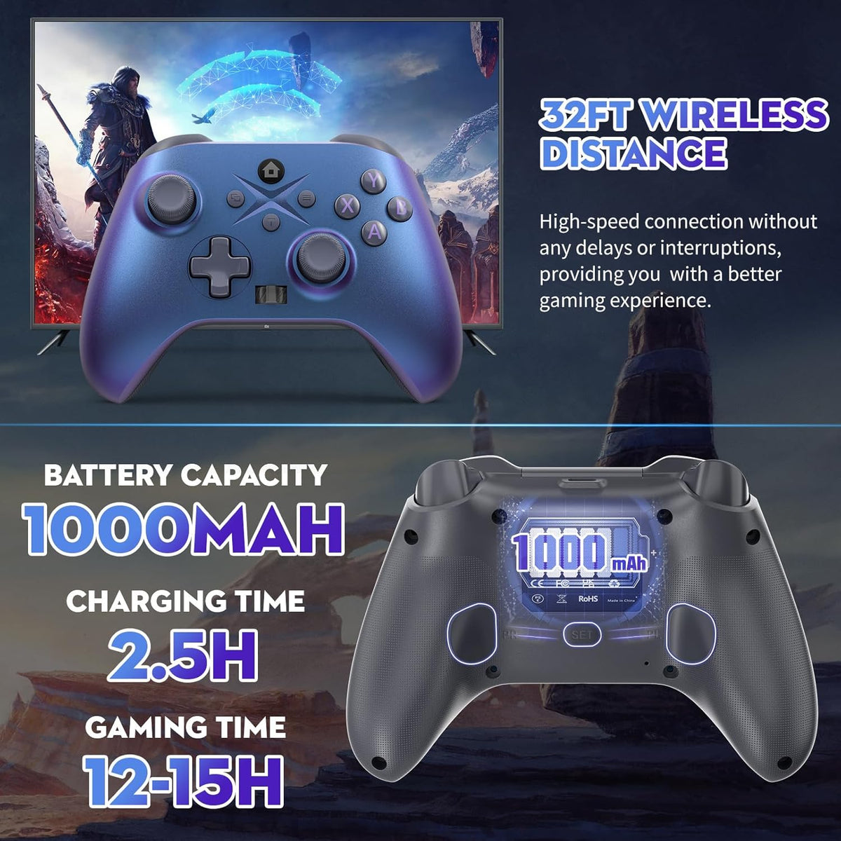 Ultimativer Pro Wireless Gaming Controller