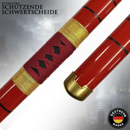 Authentisches Zoro Samuraischwert aus Bambus