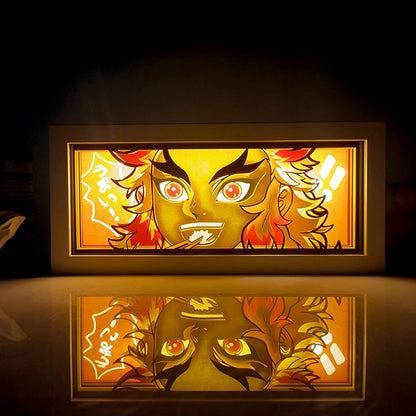 Handgefertigte 3D Anime Lichtbox
