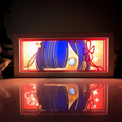 Handgefertigte 3D Anime Lichtbox