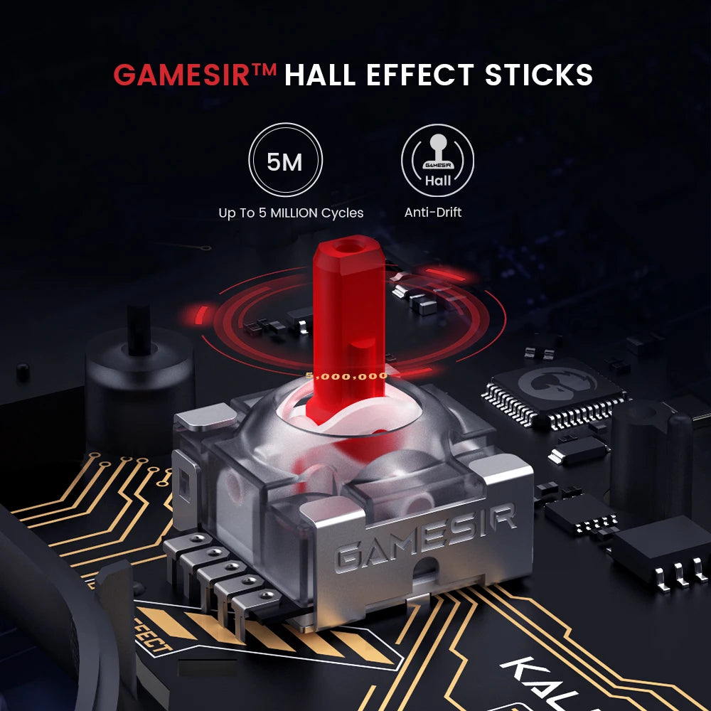 Driftfreier Hall-Effekt Controller für Xbox