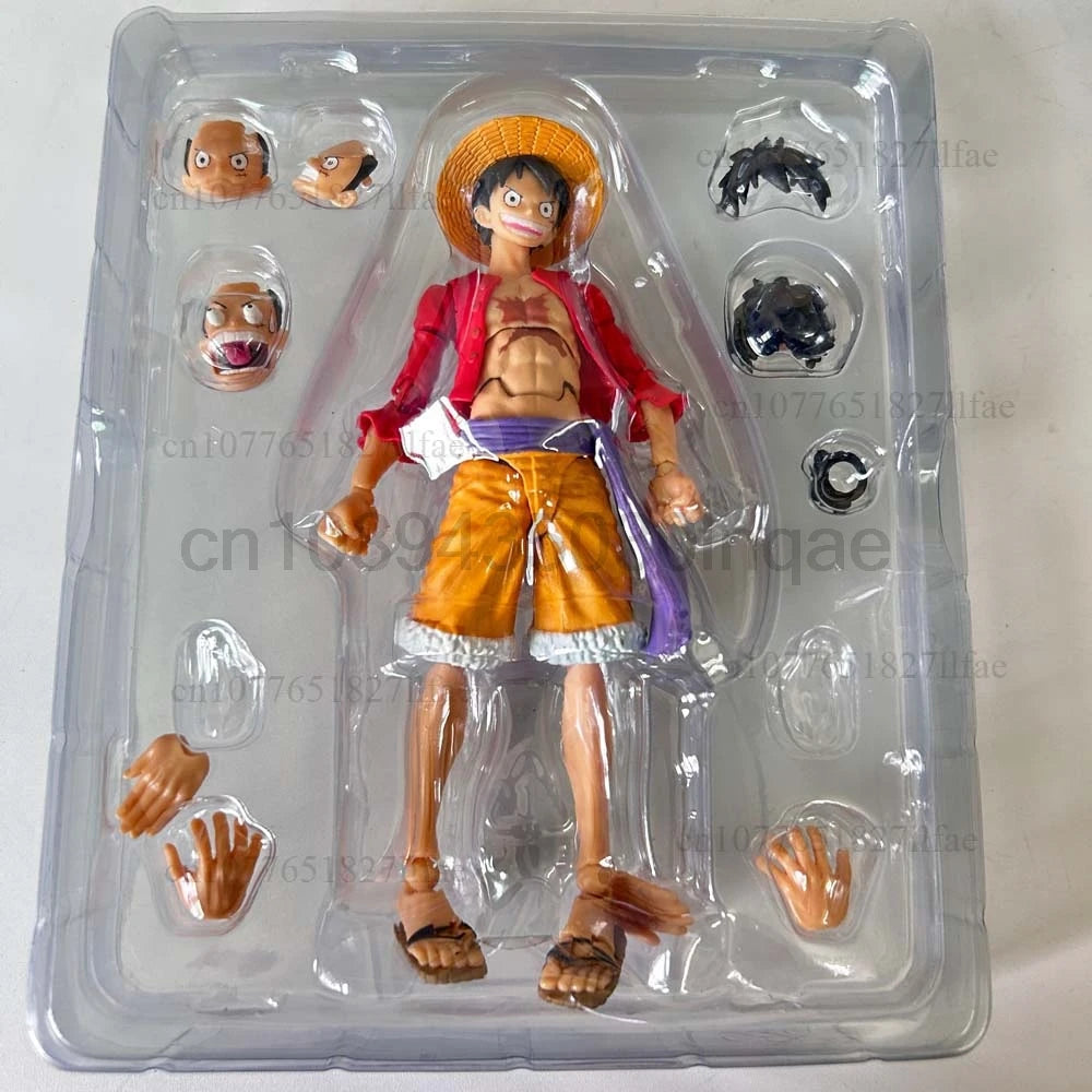 One Piece S.H.Figuarts Monkey D. Luffy Gear 5 NIKA Action Figure ONE PIECE Luffy Figure Movable Joint Collection Model Toys Christmas Gift
