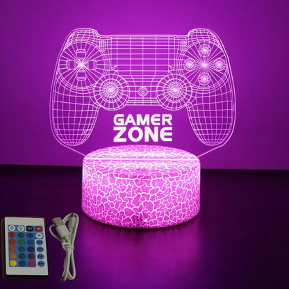 3D Gaming Setup Illusionslampe