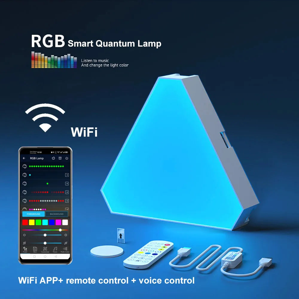 Modulare Smart RGB Rhythmus Wandpaneele