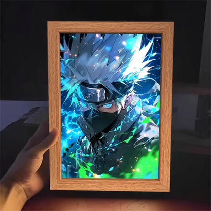 Premium Anime 3D Lichtkunst Rahmen