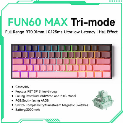 60% Wireless Rapid Trigger Tastatur