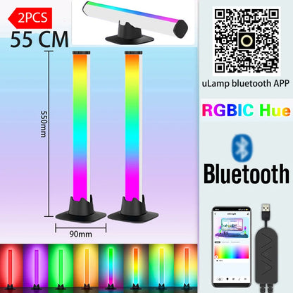 RGBIC Music Light Bar | Rhythmus-Lichtleiste, App-Steuerung, USB Gaming Atmosphäre