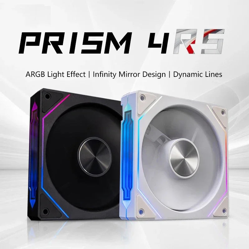 PRISM 4 RS PC Gehäuselüfter 12 cm ARGB | 4-Pin, 800-1600 RPM, Leise