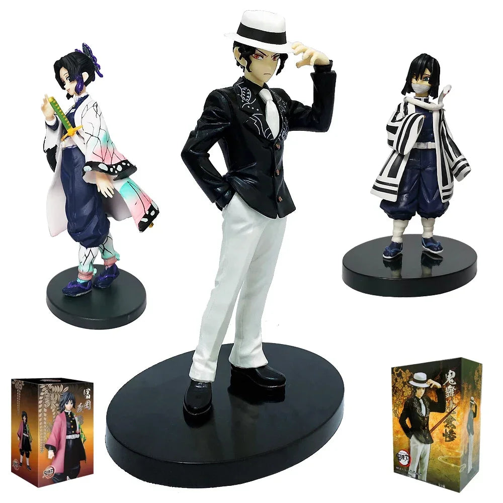 Demon Slayer Anime Figuren Set Kimetsu no Yaiba