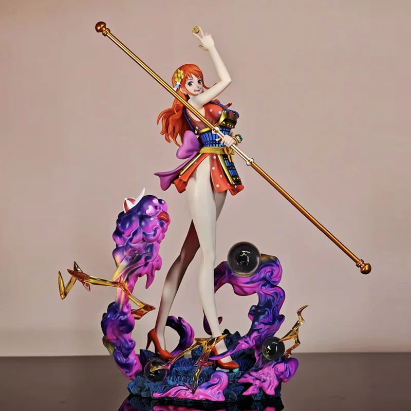 Nami Samurai Wano Kuni Sammlerstatue 30cm