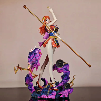 Nami Samurai Wano Kuni Sammlerstatue 30cm