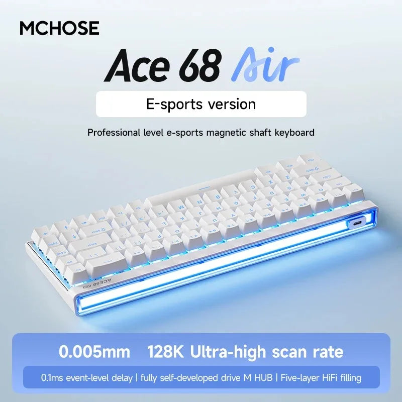 Ace68 Air Hall Effect Gaming Tastatur