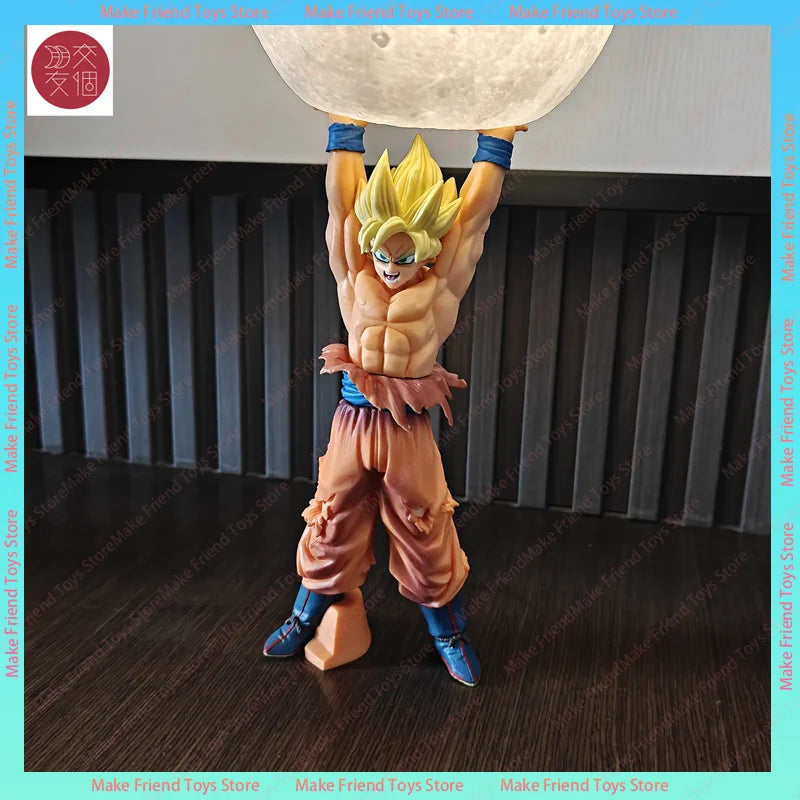 Schwebende Goku Kamehameha LED Statue