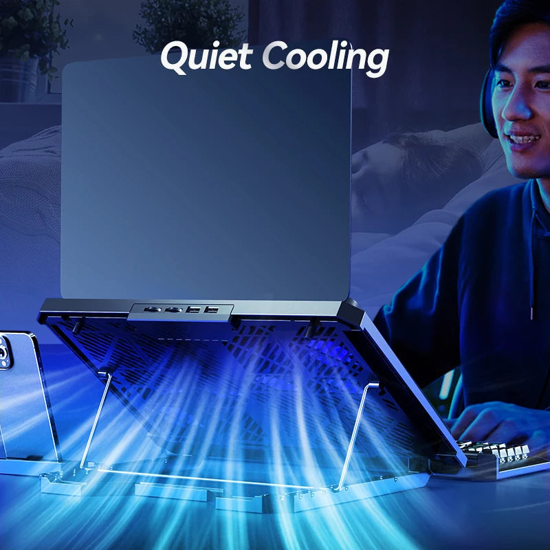 12-Fan Silent Performance Cooling Station