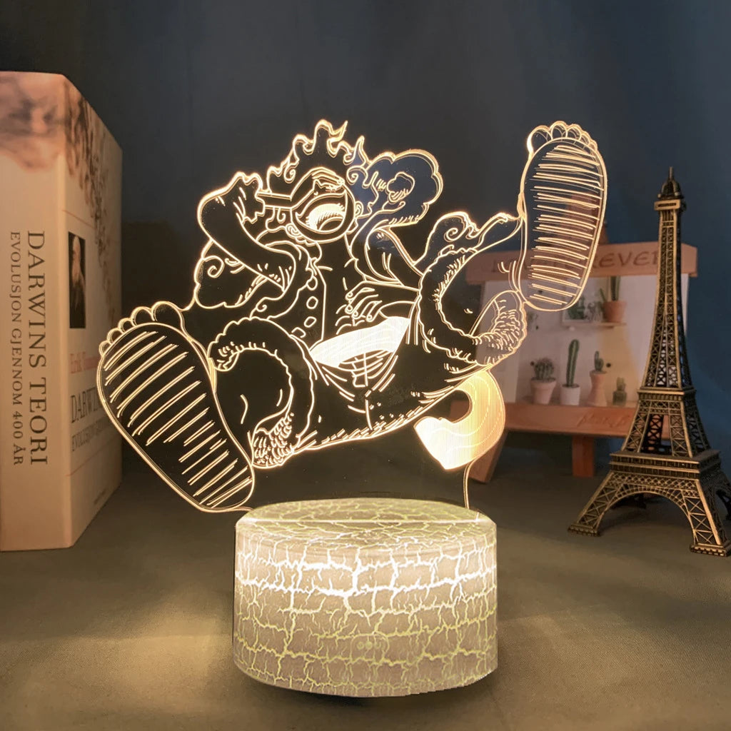 Gear 5 Nika 3D Illusionslampe