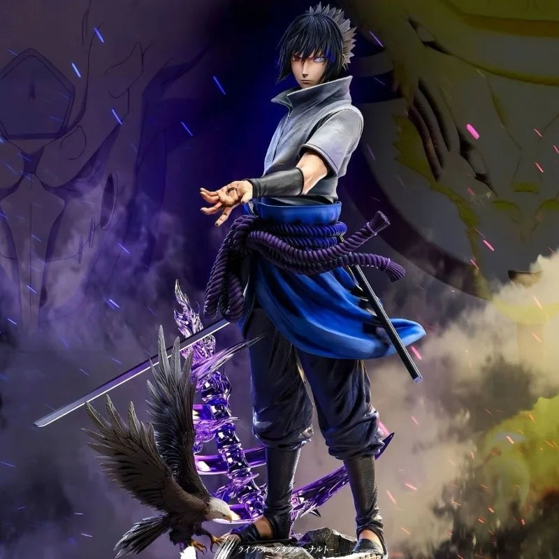 Naruto Uchiha Madara & Sasuke Premium Sammlerfigur – Bandai Actionfigur