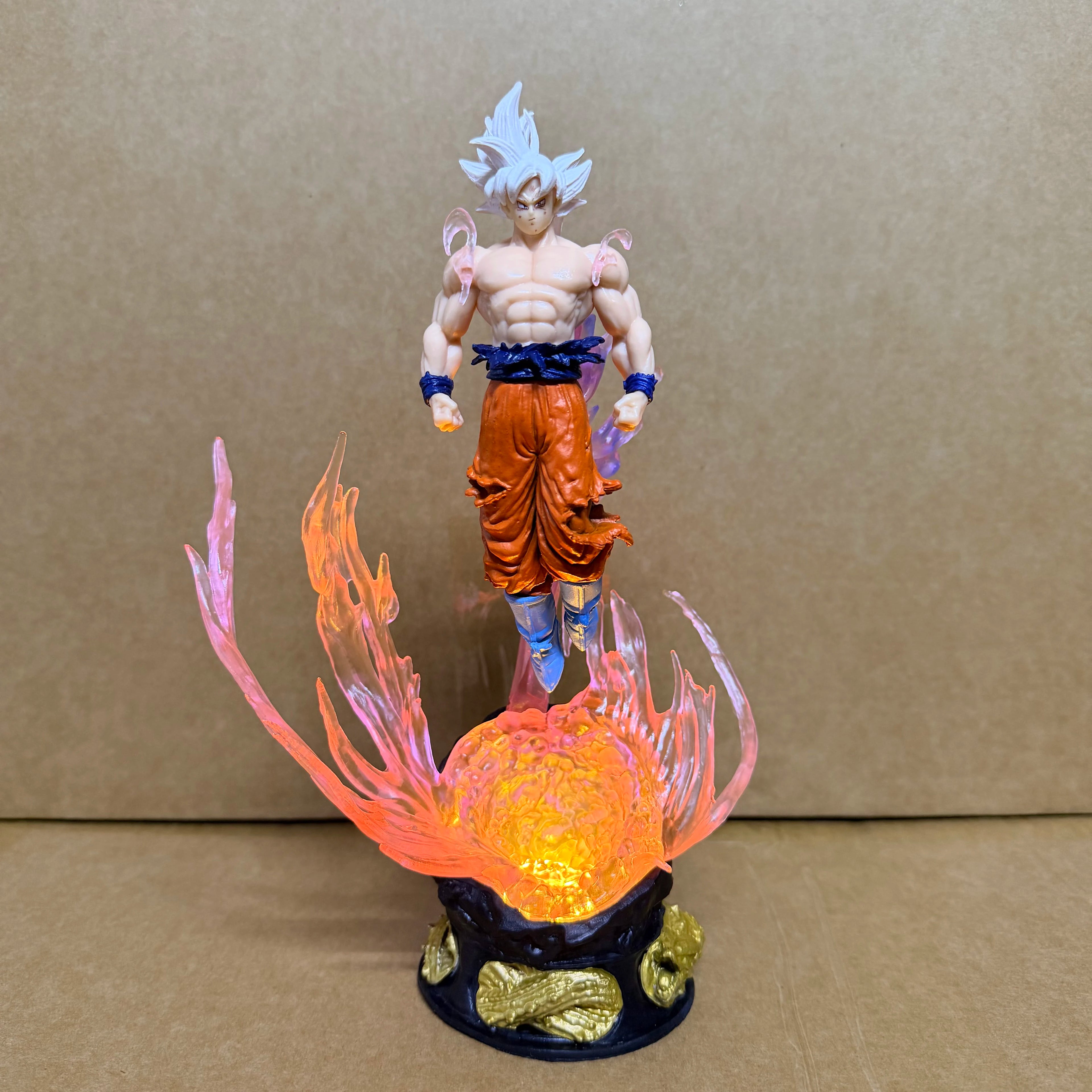 Goku Ultra Instinct Premium Luminous Statue