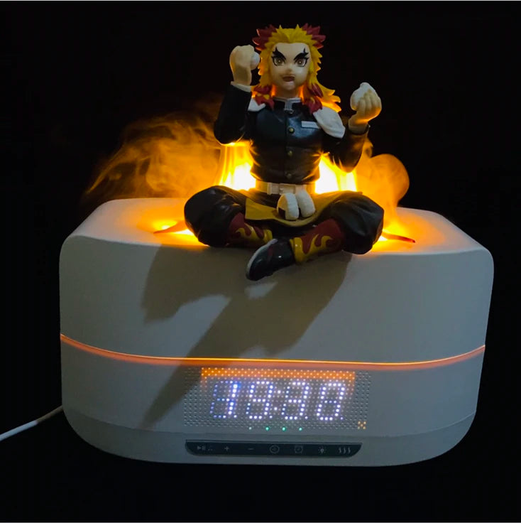 Legendäre Anime Flammen-Atmosphäre Station