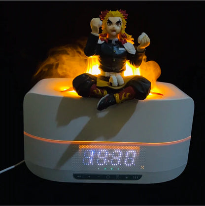 Legendäre Anime Flammen-Atmosphäre Station