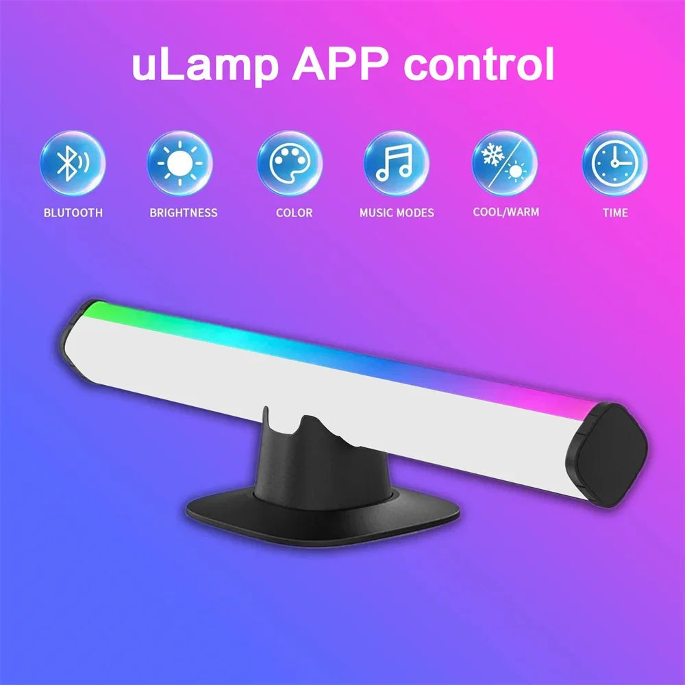 RGBIC Music Light Bar | Rhythmus-Lichtleiste, App-Steuerung, USB Gaming Atmosphäre