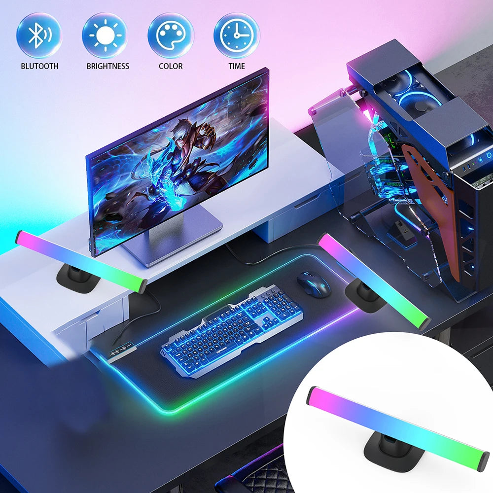 RGBIC Music Light Bar | Rhythmus-Lichtleiste, App-Steuerung, USB Gaming Atmosphäre
