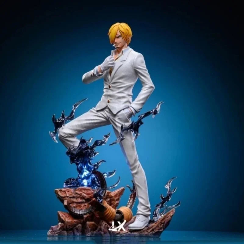 One Piece – Sanji Leuchtende GK Figur | Twin-Wing & Doppelkopf Wechselteile