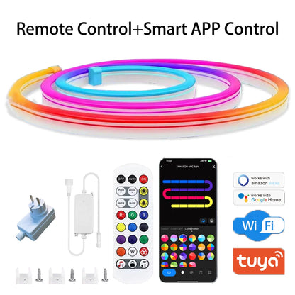 Smartes RGBIC Neon Lichtsystem