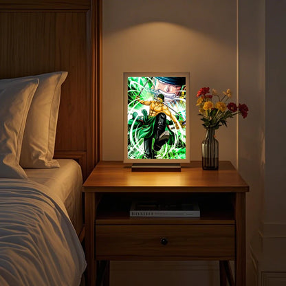 One Piece Premium LED-Lichtkunst Rahmen