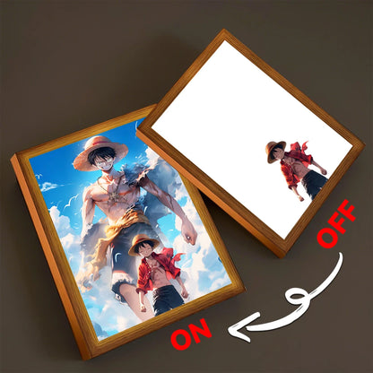 One Piece Premium 3D Lichtkunst Rahmen