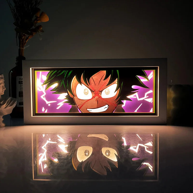 Handgefertigte 3D Anime Lichtbox