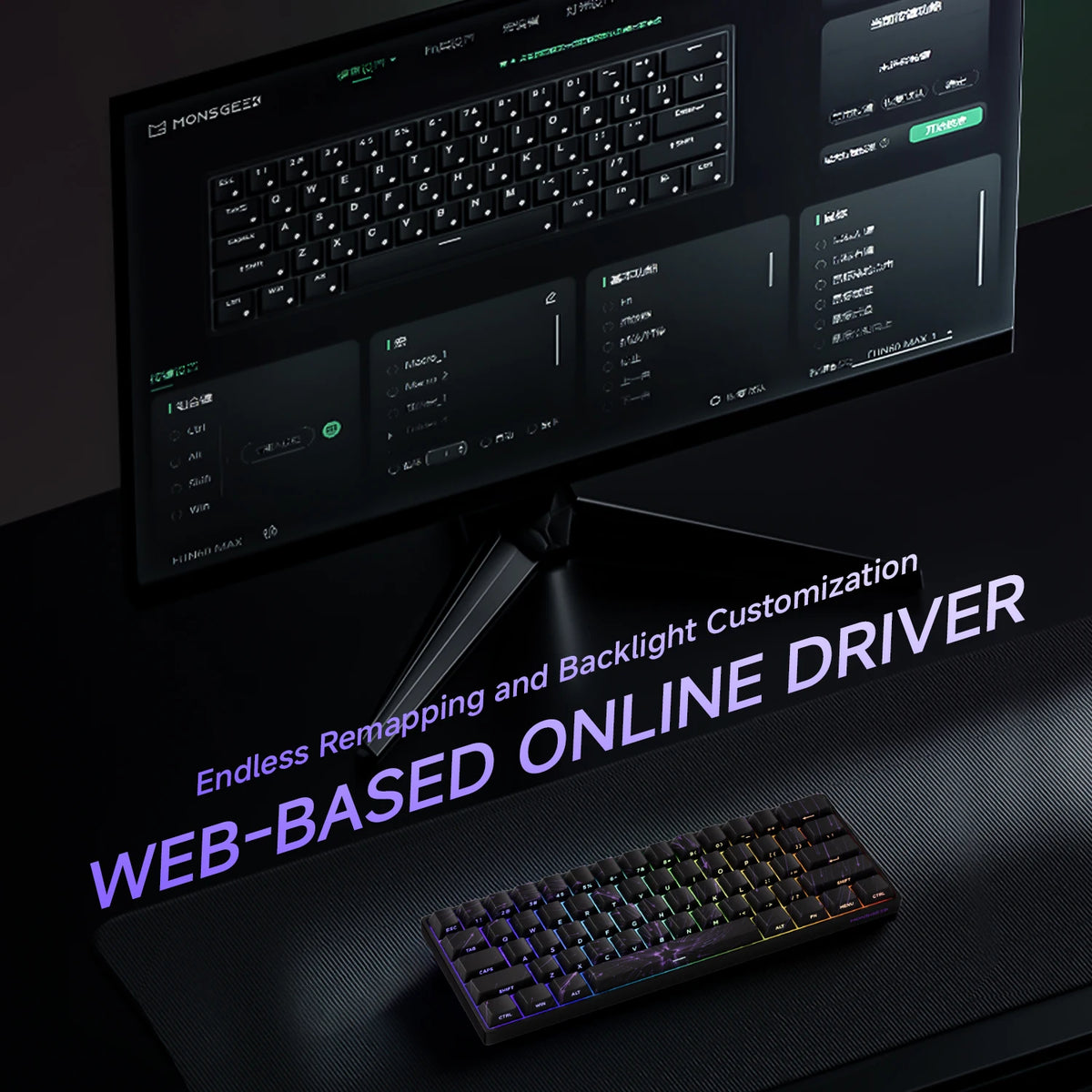 60% Wireless Rapid Trigger Tastatur