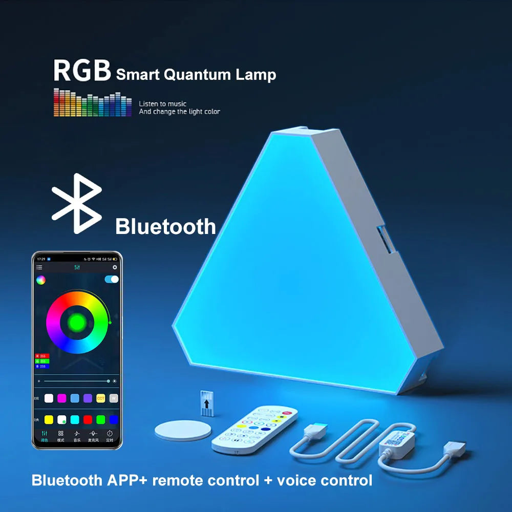 Modulare Smart RGB Rhythmus Wandpaneele