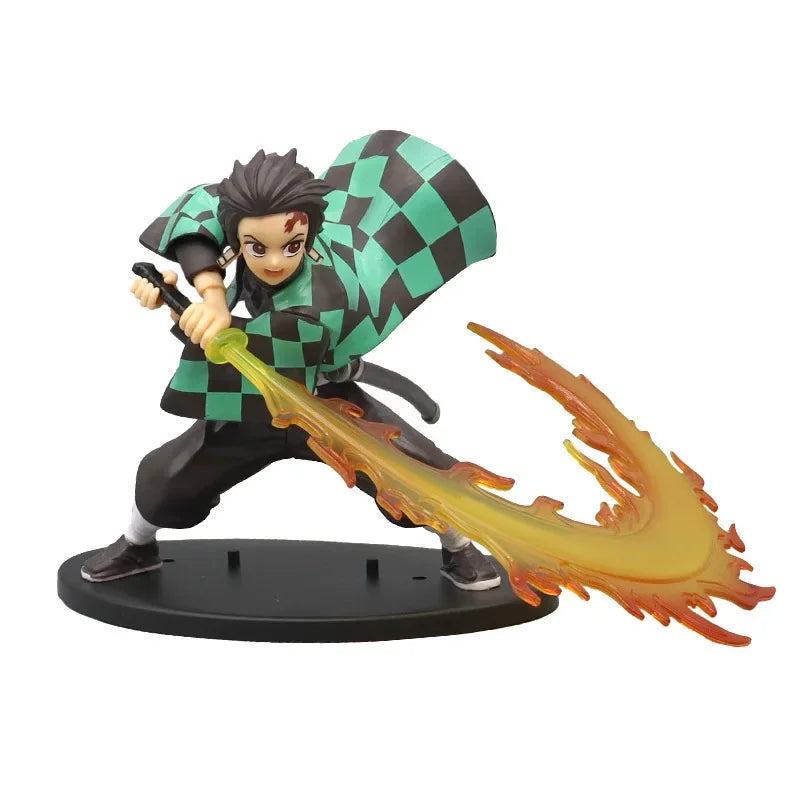 Demon Slayer – Tanjiro, Zenitsu & Rengoku Actionfiguren Set | PVC Sammlung