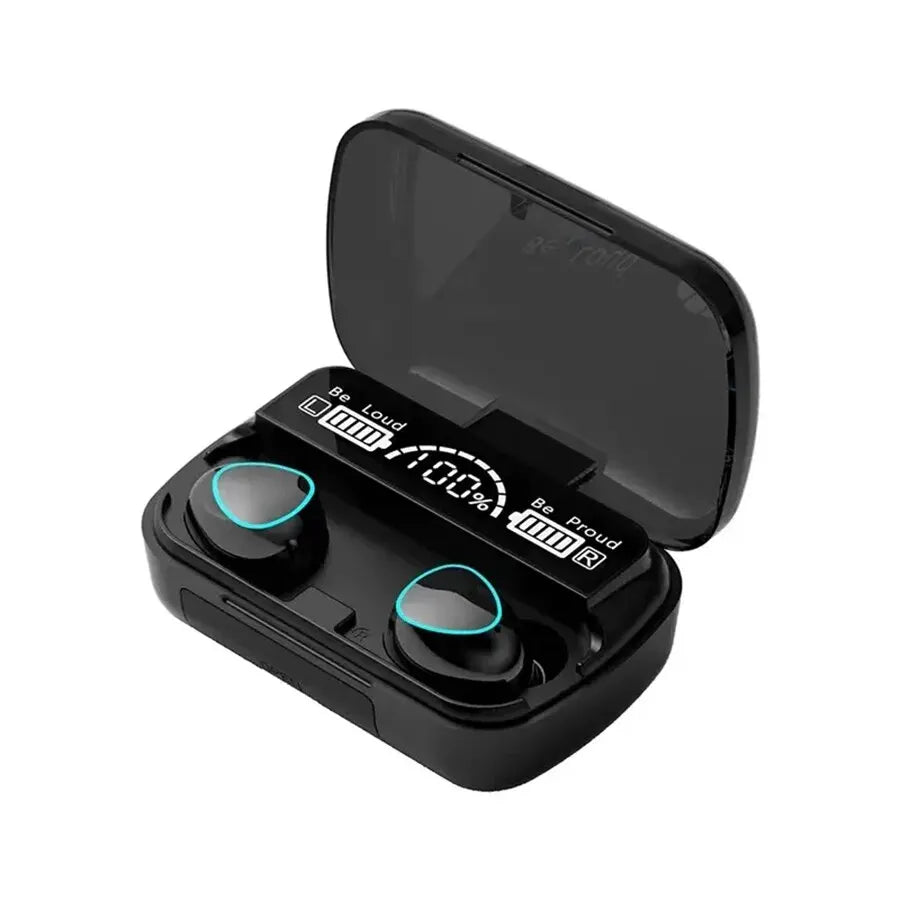 Kabellose Sport-Kopfhörer mit integrierter Powerbank